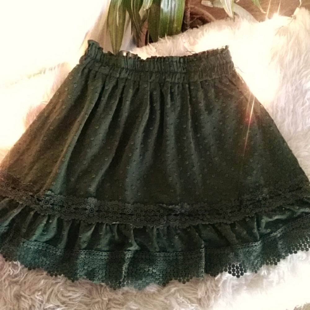 High waist skirt